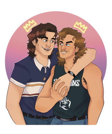 Harringrove keychain design
