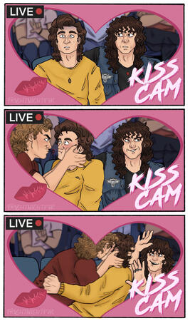 Harringrove Kisscam