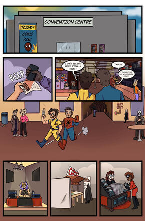 comic con page 1