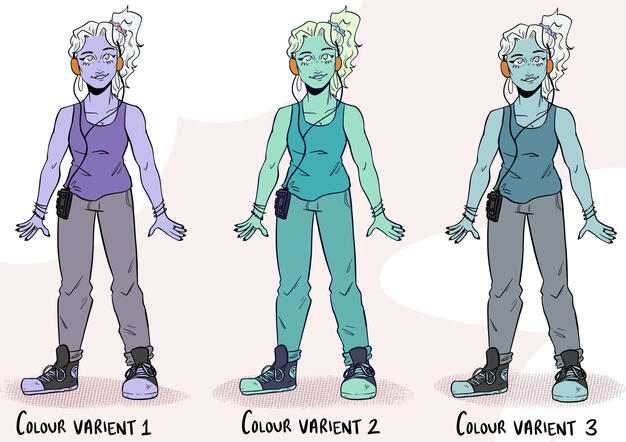 ghost colour varients