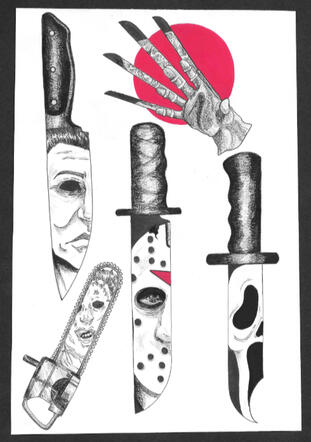 horror weapons