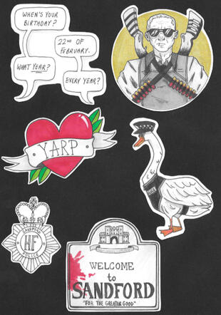 hot fuzz flash
