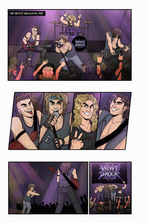 VELVET SHOCK page 1