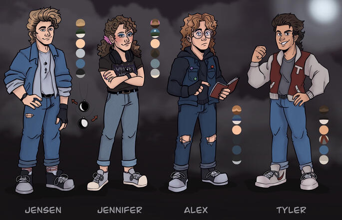 the hollow character design