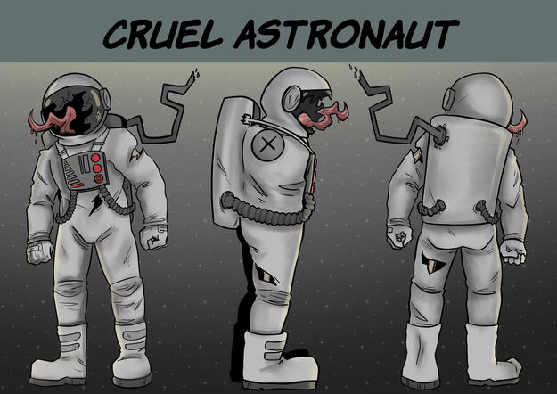 cruel astronaut