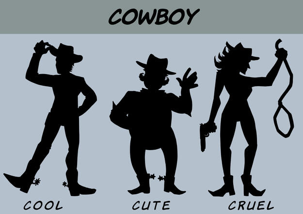 cowboy silhouette