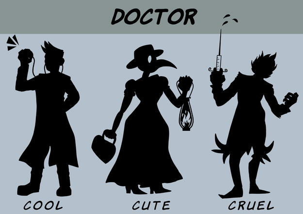 doctor silhouette