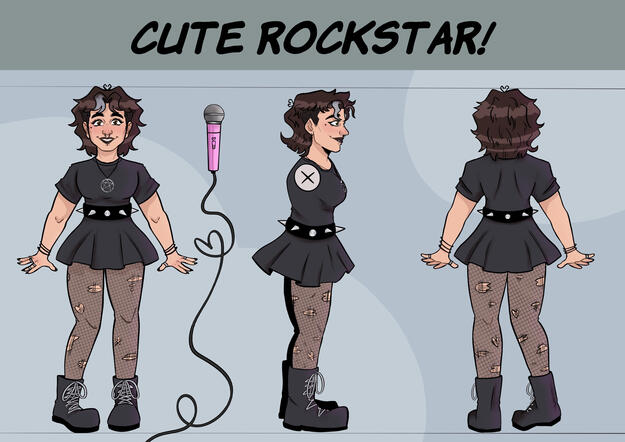 cute rockstar