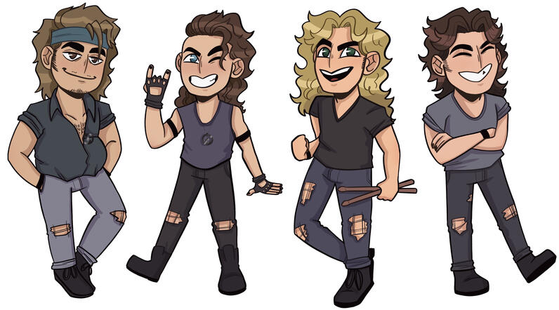 velvet shock chibis